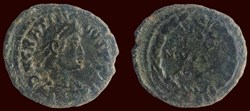 D N GRATIANVS P F AVG / VOT / XV / MVLT / XX