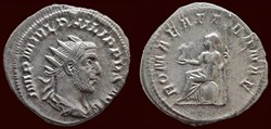 IMP M IVL PHILIPPVS AVG / ROMAE AETERNAE