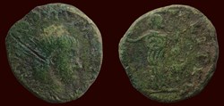IMP C M CASS LAT POSTVMVS AVG / FIDES MILITVM