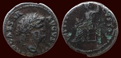 IMP NERO CAESAR AVGVSTVS / IVPPITER CVSTOS