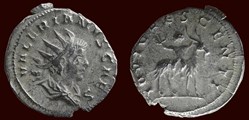VALERIANVS CAES / IOVI CRESCENTI