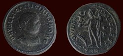 D N VAL LICIN LICINIVS NOB C / PROVIDENTIAE CAESS