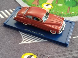 L'américaine rouge de Tintin au Pays de l'Or noir