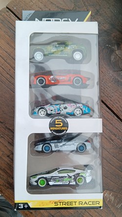 Set 5 pièces "Street Racer"