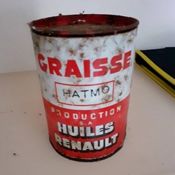 Pot de graisse Huiles Renault
