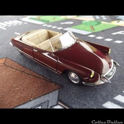 Voitures françaises de collection - N°1- Citroën DS 19 cabriolet
