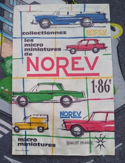 Sachet  Norev "collectionnez les micro miniatures de Norev"