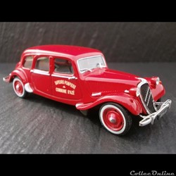 La Saga de la Traction Citroën - N°1 - Citroën 11CV familiale "Pompier d'Azé"