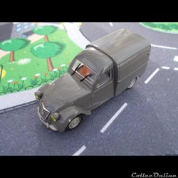 Voitures françaises de collection - N°11 - Citroën 2 CV camionnette