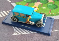 Le taxi de Tintin en Amérique