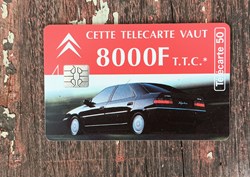 Télécarte Citroën Xantia