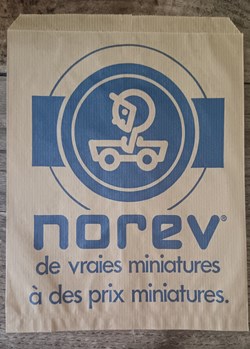 Sachet  Norev "Norev de vraies miniatures à des prix miniatures"