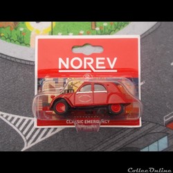 Citroën 2CV "Service départemental d'incendie et de secours"