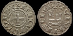 1223-1226 Louis VIII, denier tournois