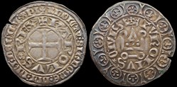 1364-1380 Charles V, gros tournois, 2ème émission