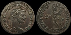 Tétrarchie, Dioclétien, Follis, Siscia