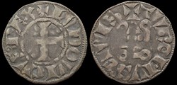 1226-1270 Louis IX, denier tournois