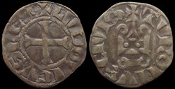 1226-1270 Louis IX, denier tournois