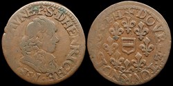 Principauté de Boisbelle-Henrichemont, double tournois de Maximilien III François de Béthune