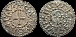 840-877 Charles le Chauve, denier de Bourges