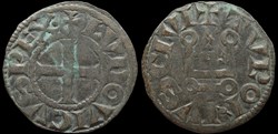 1223-1226 Louis VIII, denier tournois