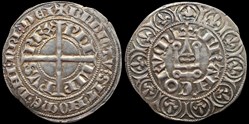 1328-1350 Philippe VI, gros à la couronne, 1ère émission