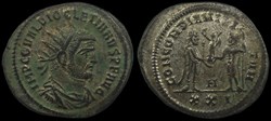 Tétrarchie, Dioclétien, Antoninien, Antioche