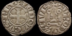 1226-1270 Louis IX, denier tournois