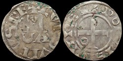 1108-1137 Louis VII, denier de Pontoise, 1er type