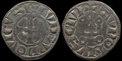 1223-1226 Louis VIII, denier tournois