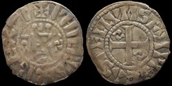 1060-1108 Philippe Ier, denier d'Etampes, 4ème type