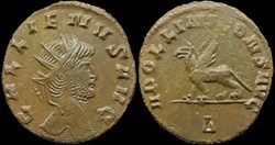 Apollon, griffon à gauche