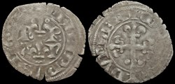 1328-1350 Philippe VI, double tournois, 1er type, 2ème émission