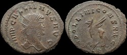 Apollon, griffon à gauche