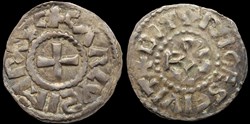 840-877 Charles le Chauve, denier de Bourges
