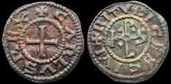840-877 Charles le Chauve, obole de Bourges