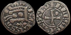 Comté de Blois, denier de Jeanne de Châtillon
