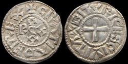 888-898 Eudes, denier de Bourges