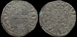 1223-1226 Louis VIII, denier tournois