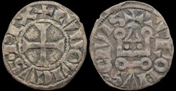 1226-1270 Louis IX, denier tournois