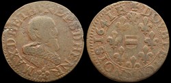 Principauté de Boisbelle-Henrichemont, double tournois de Maximilien de Béthune, duc de Sully