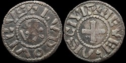 Comté de Nevers, denier au nom de Louis IV