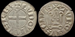 1226-1270 Louis IX, denier tournois