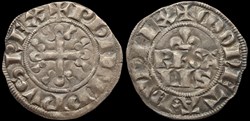 1285-1314 Philippe IV, double parisis, 1ère émission