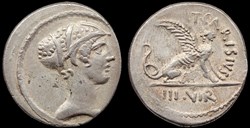 446- République, Carisia (Titus Carisius)