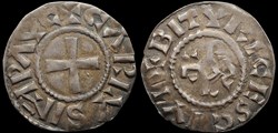 840-877 Charles le Chauve, denier de Bourges