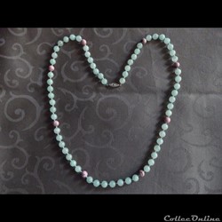 Quartz vert et rose