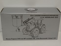 Siku LCN22 - Tracteur Massey Ferguson MF 5445 + fourche avant - OK