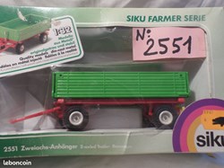 Siku 2551 - Remorque 2 essieux - X