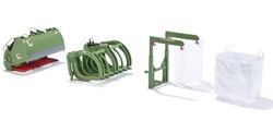 Wiking 7384 - Set 3 godets pour chargeur Fendt